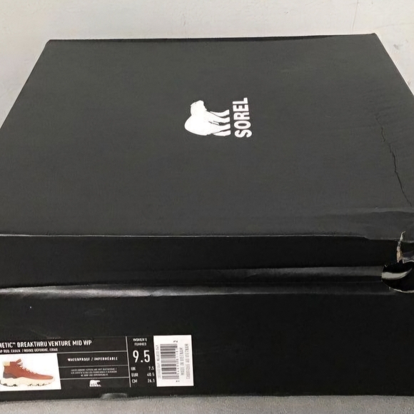 NEW Sorel Kinetic Breakthru Venture Mid WP Boots 9.5 - Picture 7 of 8